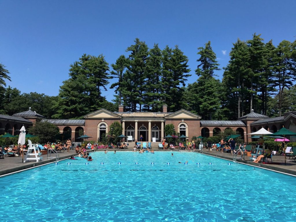 Saratoga spa park in New York