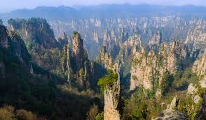 The Tianzi Mountains, China